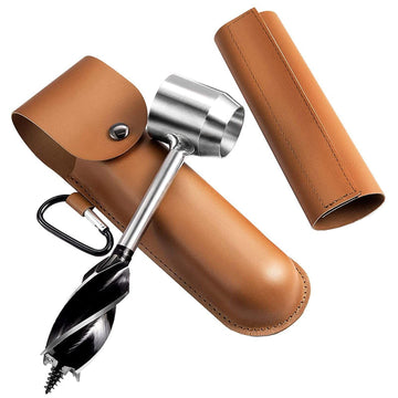Baby and kid's outdoor play equipment featuring a bushcraft survival wrench and wood auger drill bit for camping adventures