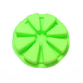 Triangle-shaped silicone scone pan for baking from Nourished Essentials, non-stick mold ideal for mini scones and baking.