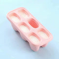 BPA-free mini popsicle mold set with sticks for homemade baby and kids popsicles, perfect for pretend play and fun treats.