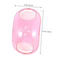 Hamster sand bathroom with large shrimp dish, dust bath and basking platform for small pets, designed for pretend play.
