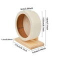 Small hamster exercise wheel from Everything Baby, a silent spinning toy for hamsters, gerbils, mice, and small pets.