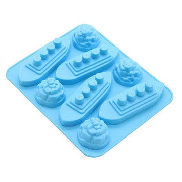 Easy to use Iceberg ice cube trays by Everything Baby for making ice, chocolate, candy, soap, or wax melts with film-themed molds.