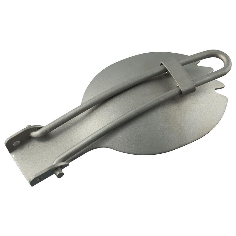 Ultralight titanium camping spoon and folding fork set, ideal for outdoor camping, compact and space-saving utensils for outdoor play.