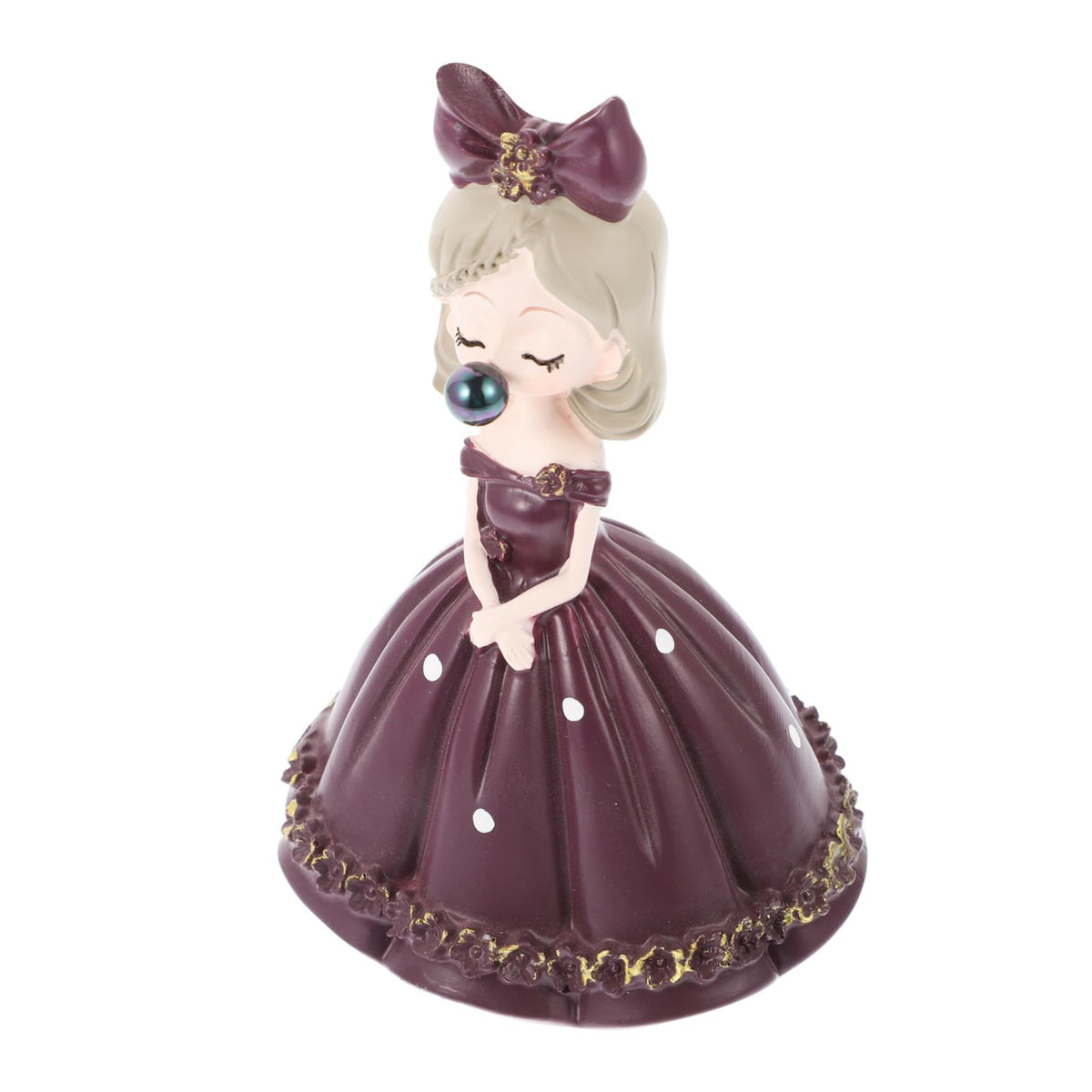 Cute Bubble Girl ornament from Everything Baby, perfect for girl room decor, car decoration, or creative desktop craft.