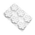 Silicone flower-shaped chocolate candy mold and ice cube tray for baking, DIY crafts, weddings, and parties by Everything Baby