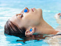 Silicone boxed nose clip and waterproof earplugs set from Everything Baby, reusable for swimming and showers for kids and adults.