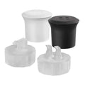 3D silicone ice cube trays with polar bear and penguin shapes for whiskey or pretend play, by Everything Baby.