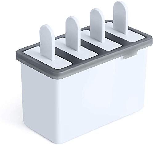 Reusable popsicle molds by Everything Baby with four cavities for homemade ice pops, ideal for kids' pretend play and DIY ice treats