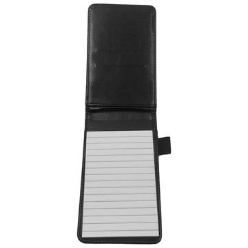 Small hardcover spiral pocket notebook by Everything Baby, ideal for travel and work, featuring a compact, durable design.