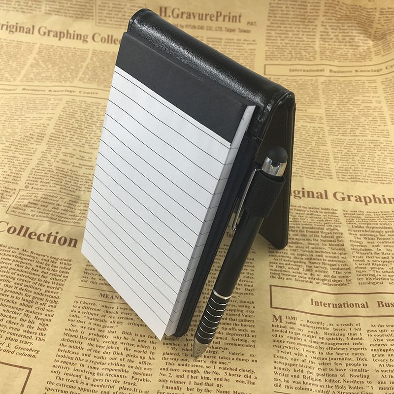 Small hardcover spiral pocket notebook by Everything Baby, ideal for travel and work with a compact, durable design.