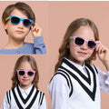 Kids' polarized summer sunglasses by Everything Baby with flexible frames and UV protection for ages 4-9, girl and boy styles.