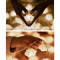 Cute baby and kids cloud-shaped night light with face, warm white glow, ideal for bedroom, hallway decor, Halloween, and Christmas.