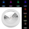 LED glowing round coaster lighting up beer and wine glasses, luminous mat for home parties and bar events by Everything Baby