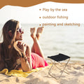 Lightweight folding camping stool by Everything Baby, portable outdoor chair suitable for fishing, hiking, gardening, and beach activities.