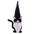 Faceless dwarf and cat Halloween decorations for kids, spooky toy figurines for Halloween party decor, by Everything Baby.