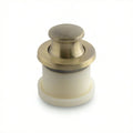 Set of five invisible cabinet handles with adjustable springs, designed for furniture, shown on a white background.