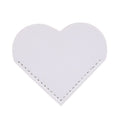 Set of 5 leather heart bookmarks from Everything Baby, cute handmade corner page marks for kids and book lovers.