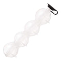 Clear silicone ice cube tray with cute shapes, large ice cubes, perfect for fun freezer use, by Everything Baby.