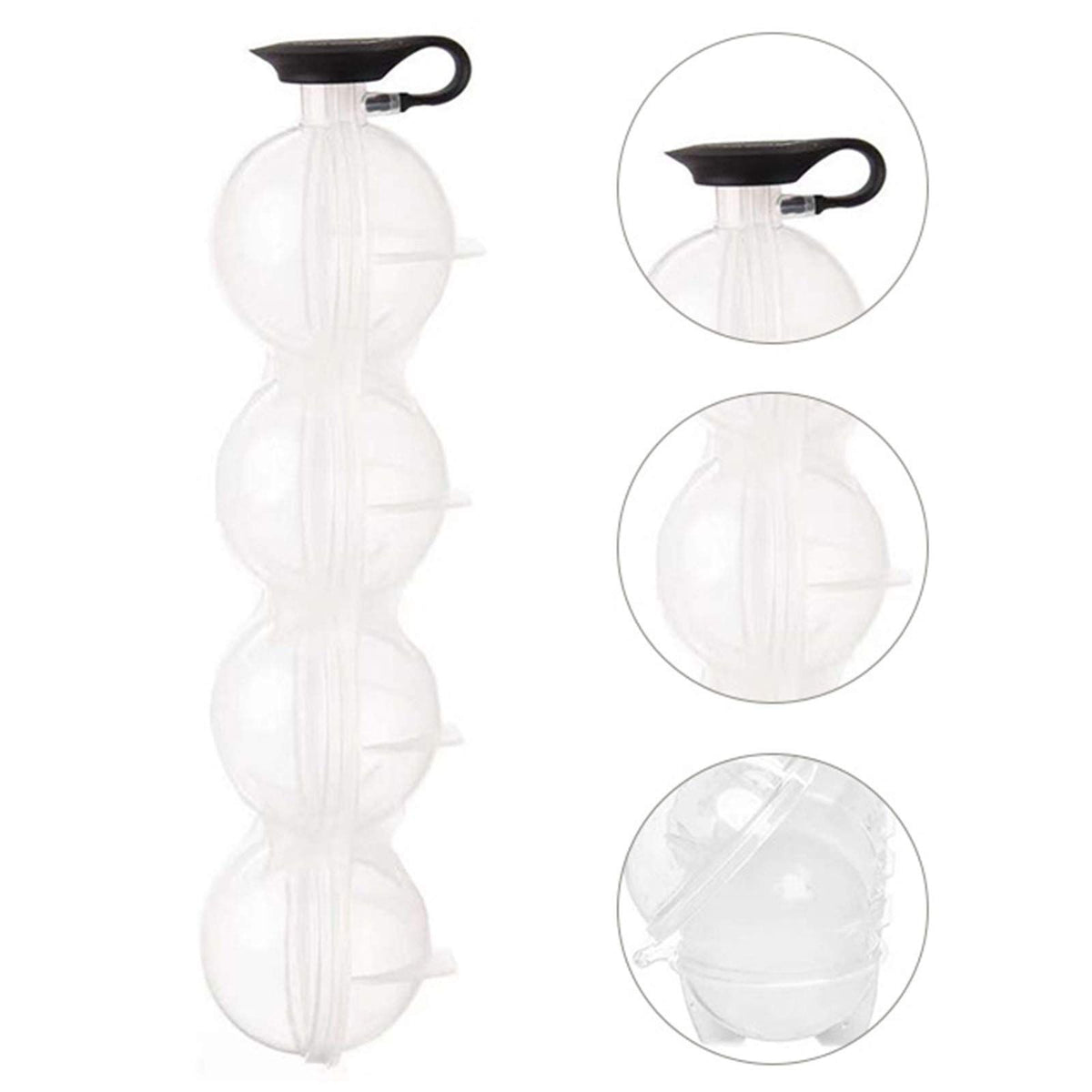 Clear graduation gift ice cube tray for kids, featuring fun, large-shaped ice cubes for freezer use, by Everything Baby.