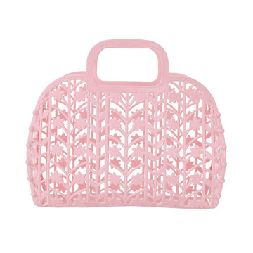 Girls jelly purse made of waterproof plastic, colorful tote bag for pretend play, easy to clean, suitable for kids and little girls.