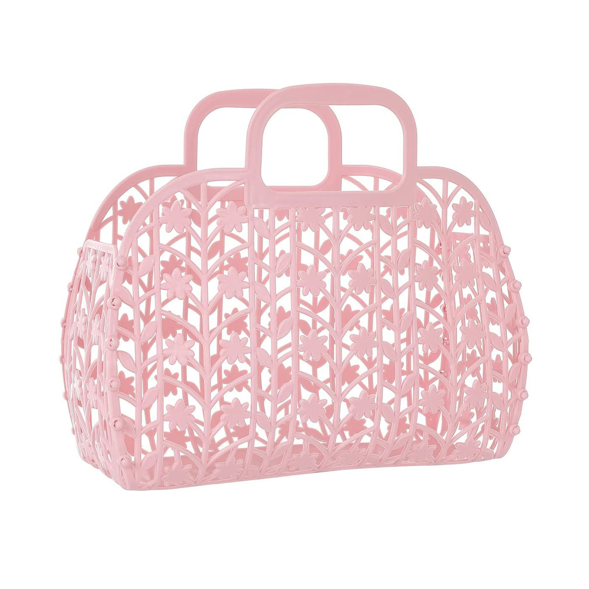 Girls jelly purse and plastic tote bag from Everything Baby, waterproof and easy to clean, perfect for pretend play and little girls.