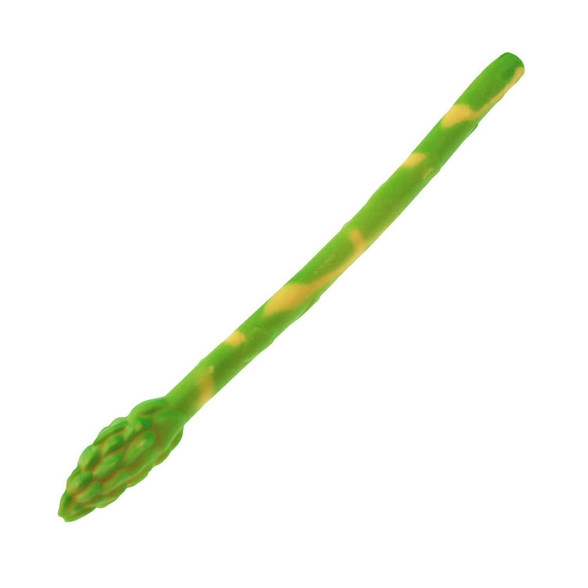 Set of 5 realistic artificial asparagus vegetable toys, perfect for children's pretend play and home decor by Everything Baby.