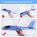 Colorful airplane toy by Everything Baby, flight mode glider for kids, perfect for outdoor play and birthday gifts