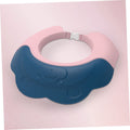Pink silicone shower cap for kids with waterproof design, ideal for bathing and shampooing, from Everything Baby.