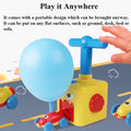 Inflatable balloon-powered toy car for kids with colorful balloons and racing design, part of Everything Baby ride-on car collection.