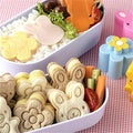 3D bear, flower, and rabbit onigiri molds for kids by Everything Baby, fun sushi maker for pretend play and DIY kitchen fun.