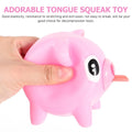 Cute screaming latex pig toy from Everything Baby, a fun pretend play animal for kids and teenagers, perfect for decompression and play.