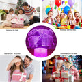 Elephant 3D night light for kids with 16 color options, remote control, and adorable elephant design for children’s room decor.