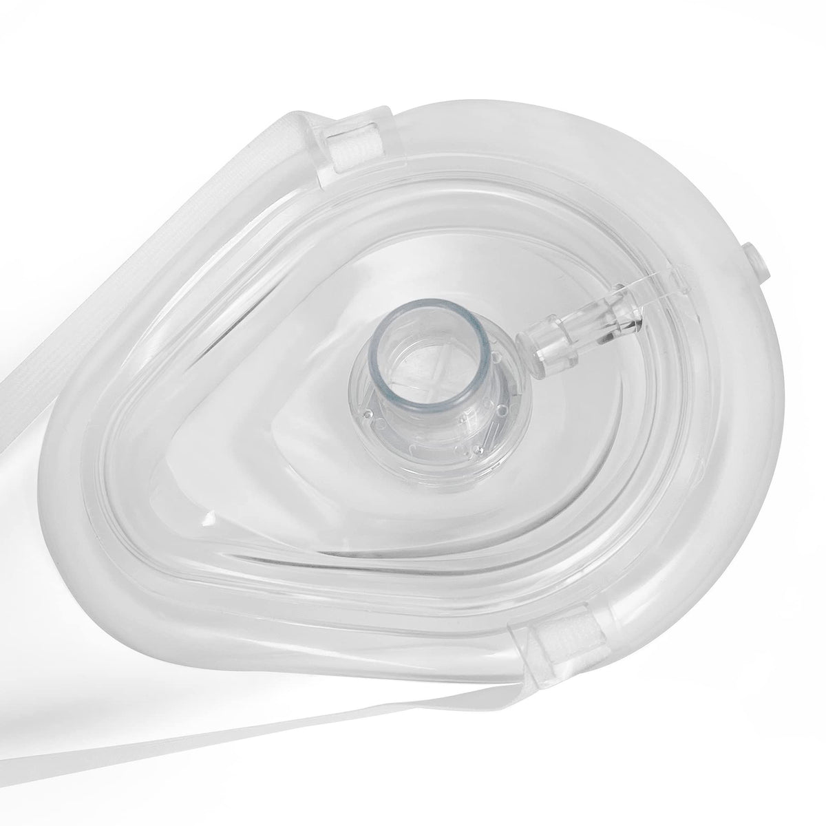 Emergency adult and child CPR rescue mask with detachable one-way valve, designed for baby and kids respiratory aid by Everything Baby.