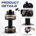 75 oz Dumbbell water bottle by Everything Baby, large capacity sports jug ideal for gym, fitness, and exercise hydration.