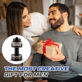 75 oz Dumbbell water bottle by Everything Baby, large capacity gym water jug for fitness and sports hydration.