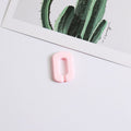 Five U-shaped open link paperclip chain rings for jewelry and accessories, suitable for bracelets, necklaces, and anklets.