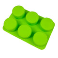 Silicone mini cake mold for tarts, cupcakes, and desserts, featuring colorful baby-themed design, ideal for baking and snack creation.
