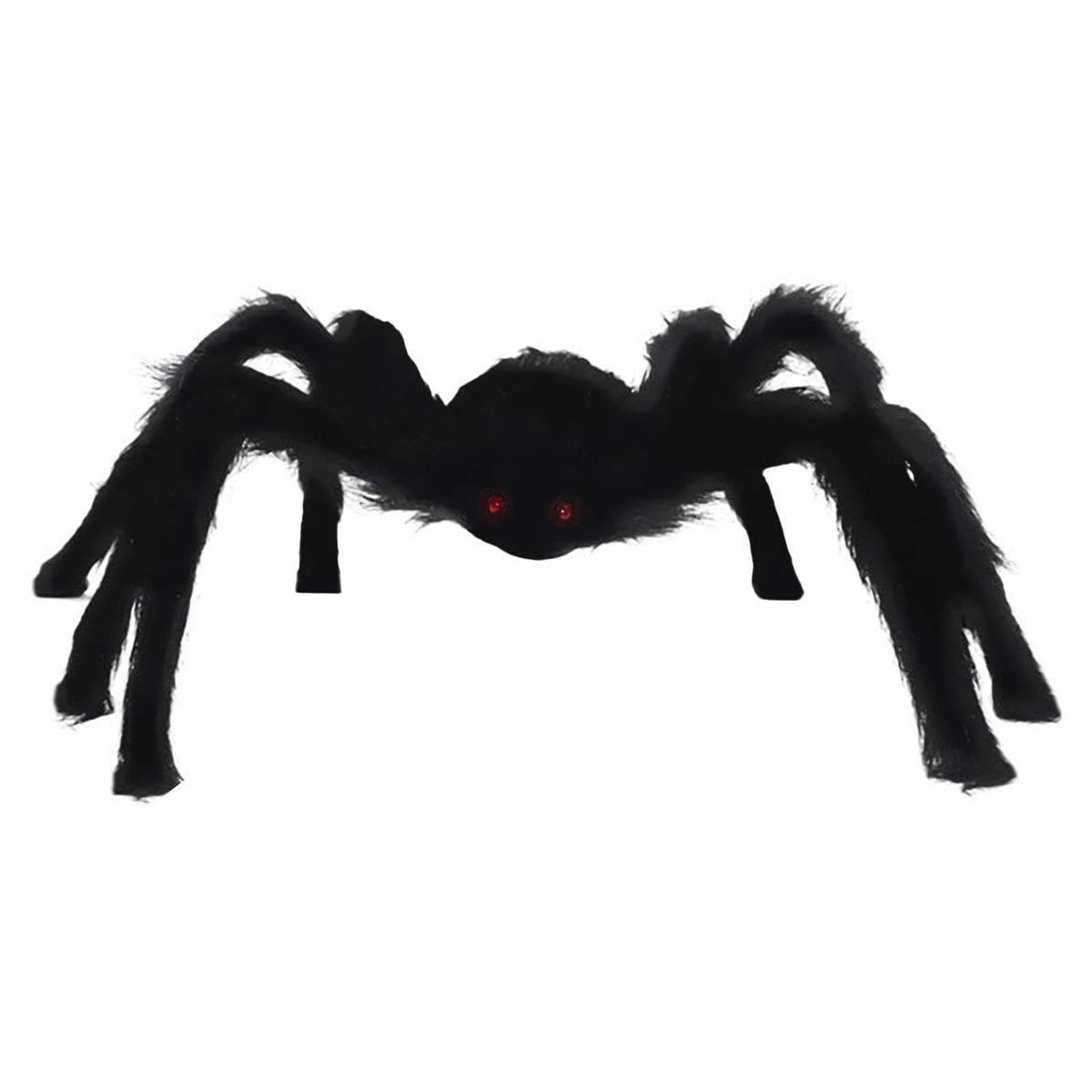 Giant hairy Halloween spider decoration from Everything Baby, perfect for outdoor yard or indoor Halloween home party decor.