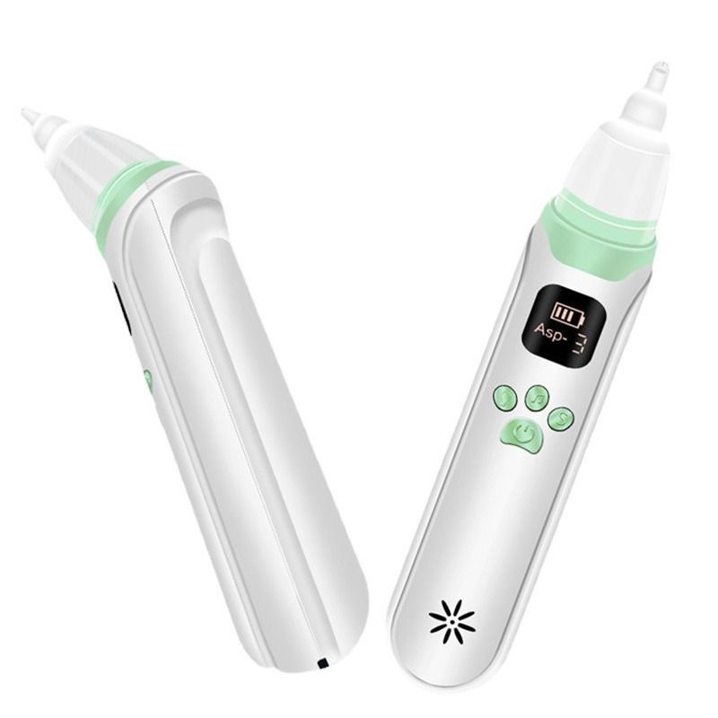 Baby nasal aspirator by Everything Baby with soothing music, light, and hygienic nose cleaning for infants and toddlers.