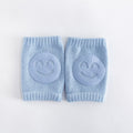 Three pairs of baby knee pads for crawling and walking, soft toddler knee protectors for boys and girls from Everything Baby