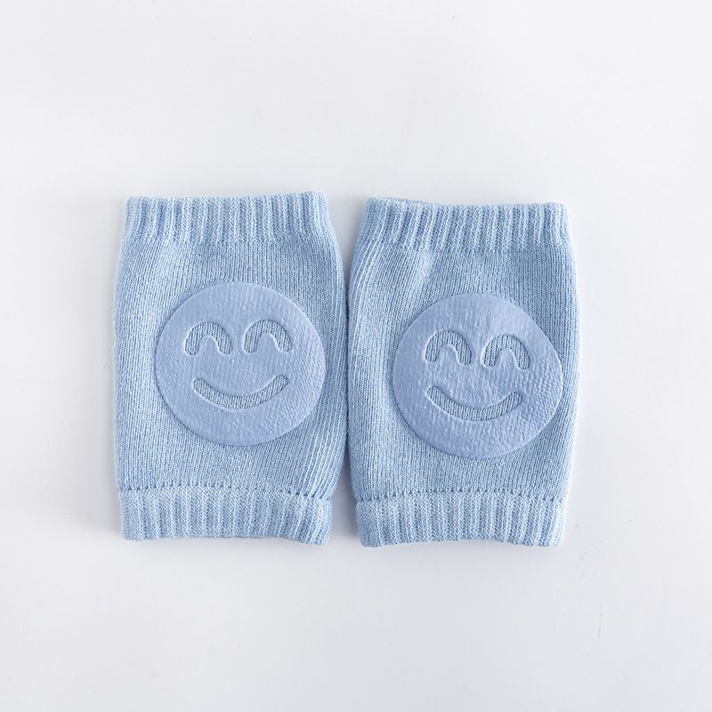 Three pairs of baby knee pads for crawling and walking, soft toddler knee protectors for boys and girls from Everything Baby