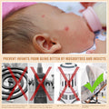 Portable mosquito net for baby stroller by Everything Baby, breathable netting cover to protect infants from bugs and insects.