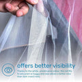 Baby crib mosquito net by Everything Baby, lightweight mesh cover for cribs, strollers, bassinets, and playards to keep bugs out.