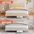 8-piece heavy-duty bed lift risers from Everything Baby, adjustable furniture elevating blocks for beds, sofas, and tables.