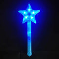 Three light-emitting stick concert props with colorful headdresses for children's pretend play at birthday or carnival parties