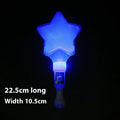 Set of three light-emitting stick props and headdresses for children's pretend play, suitable for birthday and carnival parties.