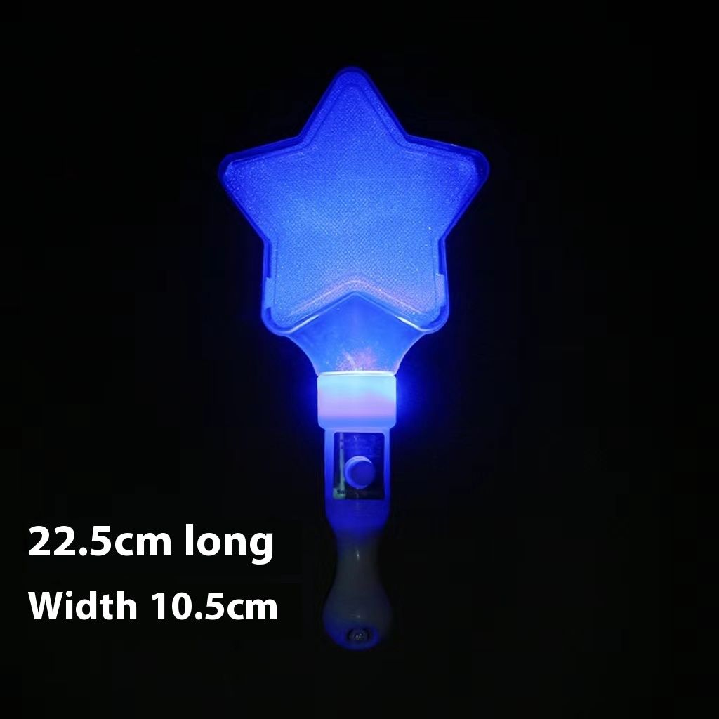 Set of three light-emitting stick props and headdresses for children's pretend play, suitable for birthday and carnival parties.