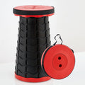 Portable folding camping stool by Everything Baby, lightweight retractable seat for outdoor or indoor use during outdoor play.