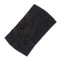 Soft wide baby headbands with bow in two colors, suitable for infants, toddlers, and baby girls by Everything Baby.