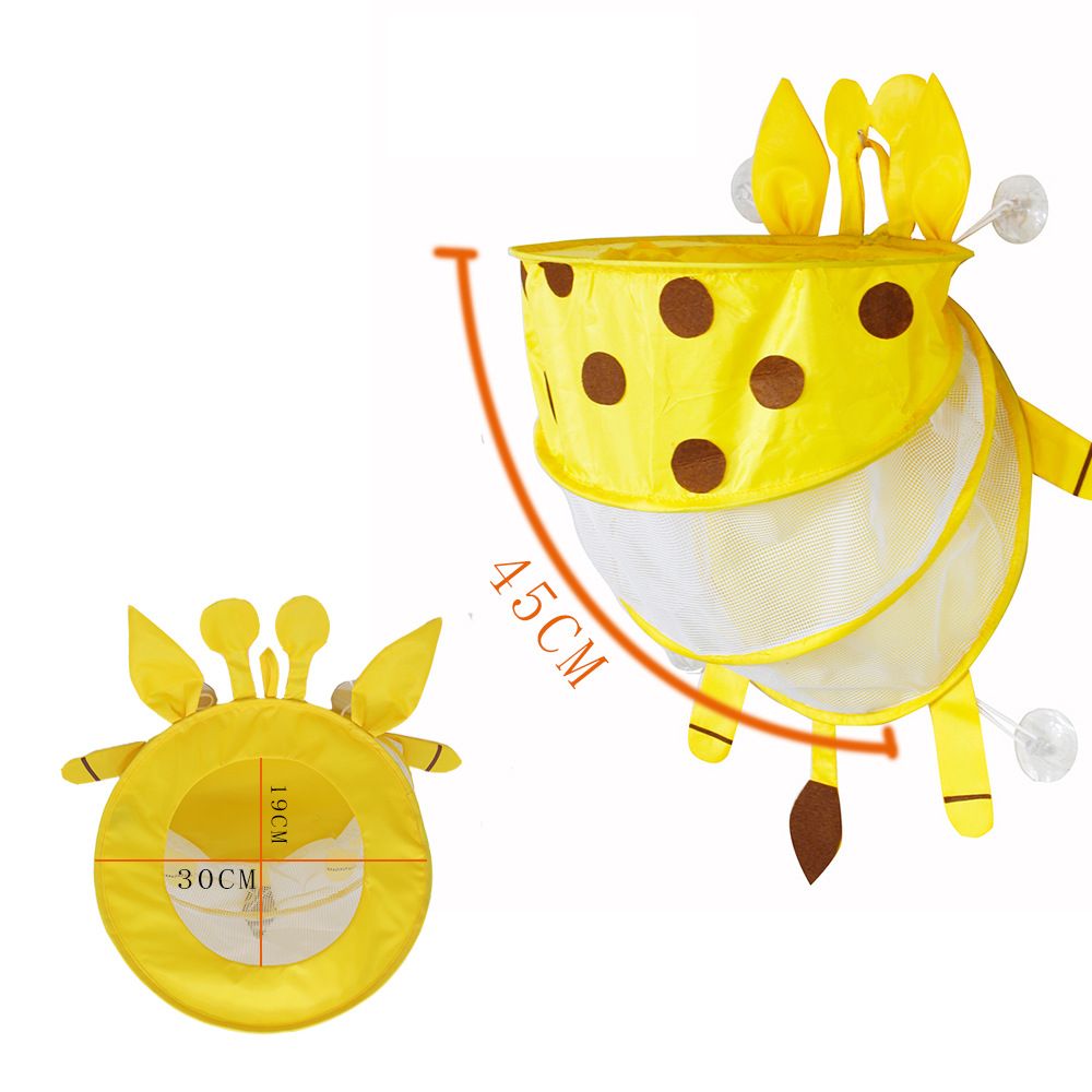 Mesh bathroom toy storage bag by Everything Baby, hanging organizer for kids' bathtub and pet toys in bathroom or tub.